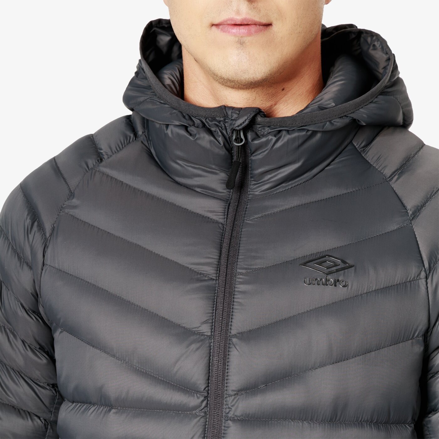 Kurtka zimowa męska UMBRO KURTKA STEEL ul38kum20003 kolor szary
