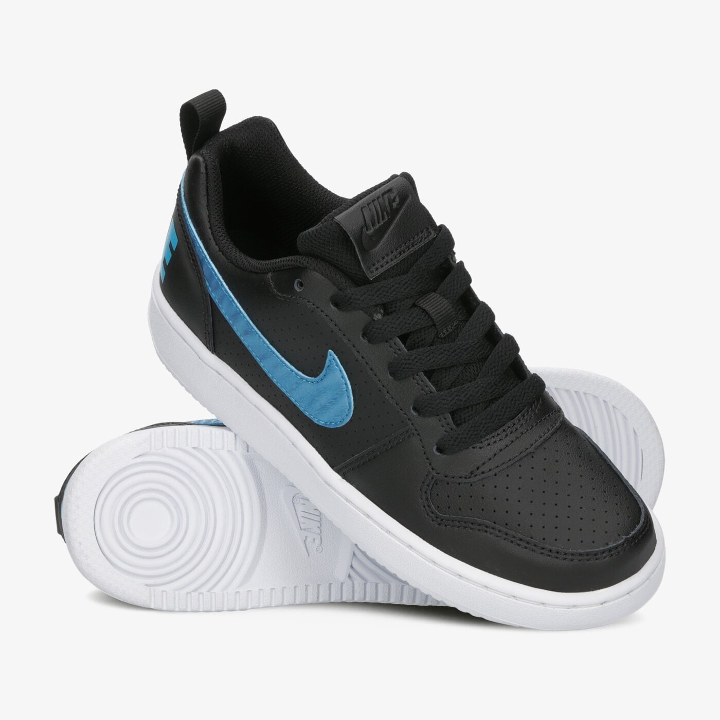 Buty dziecięce NIKE COURT BOROUGH LOW EP (GS) bv0745-001 kolor czarny
