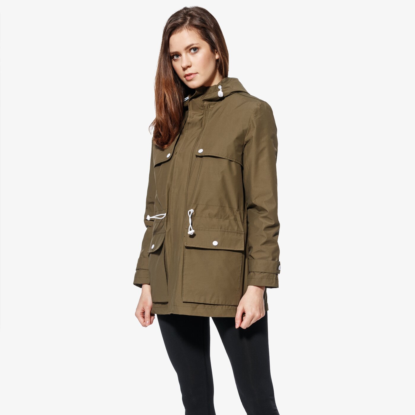 Kurtka przejściowa damska FEEWEAR KURTKA MONICA fw18kud11001 kolor khaki