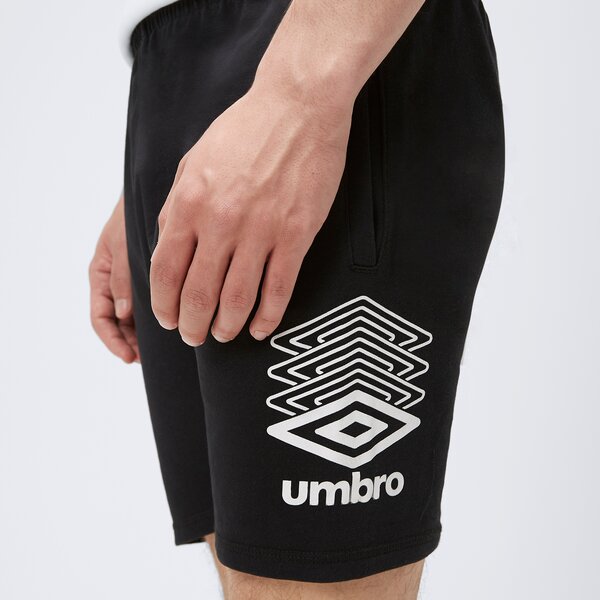 Spodenki męskie UMBRO SZORTY FW TERRACE 66209u-060 kolor czarny