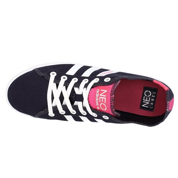 Buty sportowe damskie ADIDAS VLNEO BBALL LO W x73702 kolor granatowy
