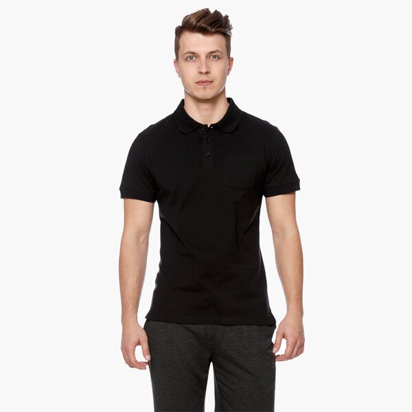 Koszulka polo męska UMBRO POLO ROBERTO ul17pom01004 kolor czarny