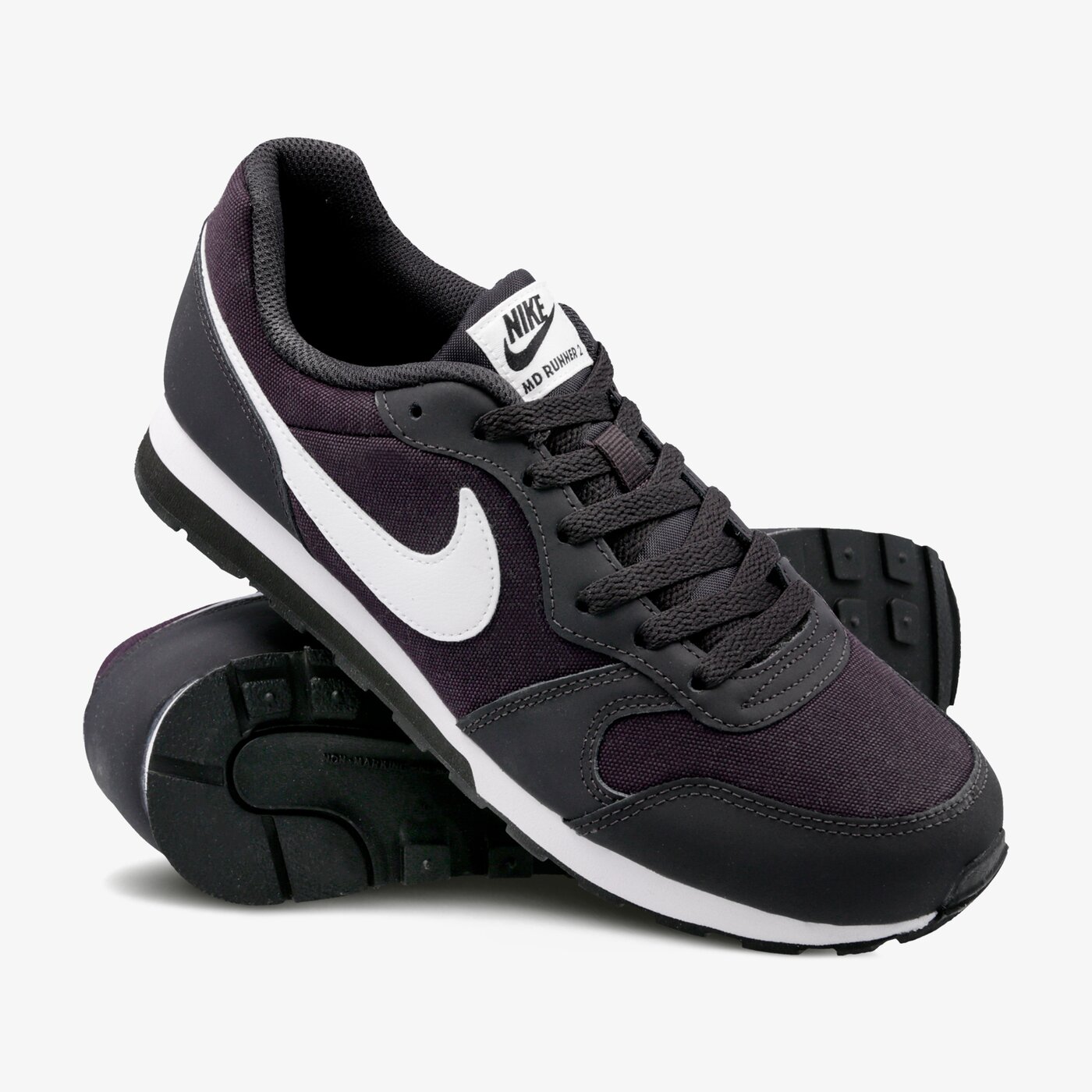 Buty dziecięce NIKE MD RUNNER 2 BG 807316-014 kolor granatowy