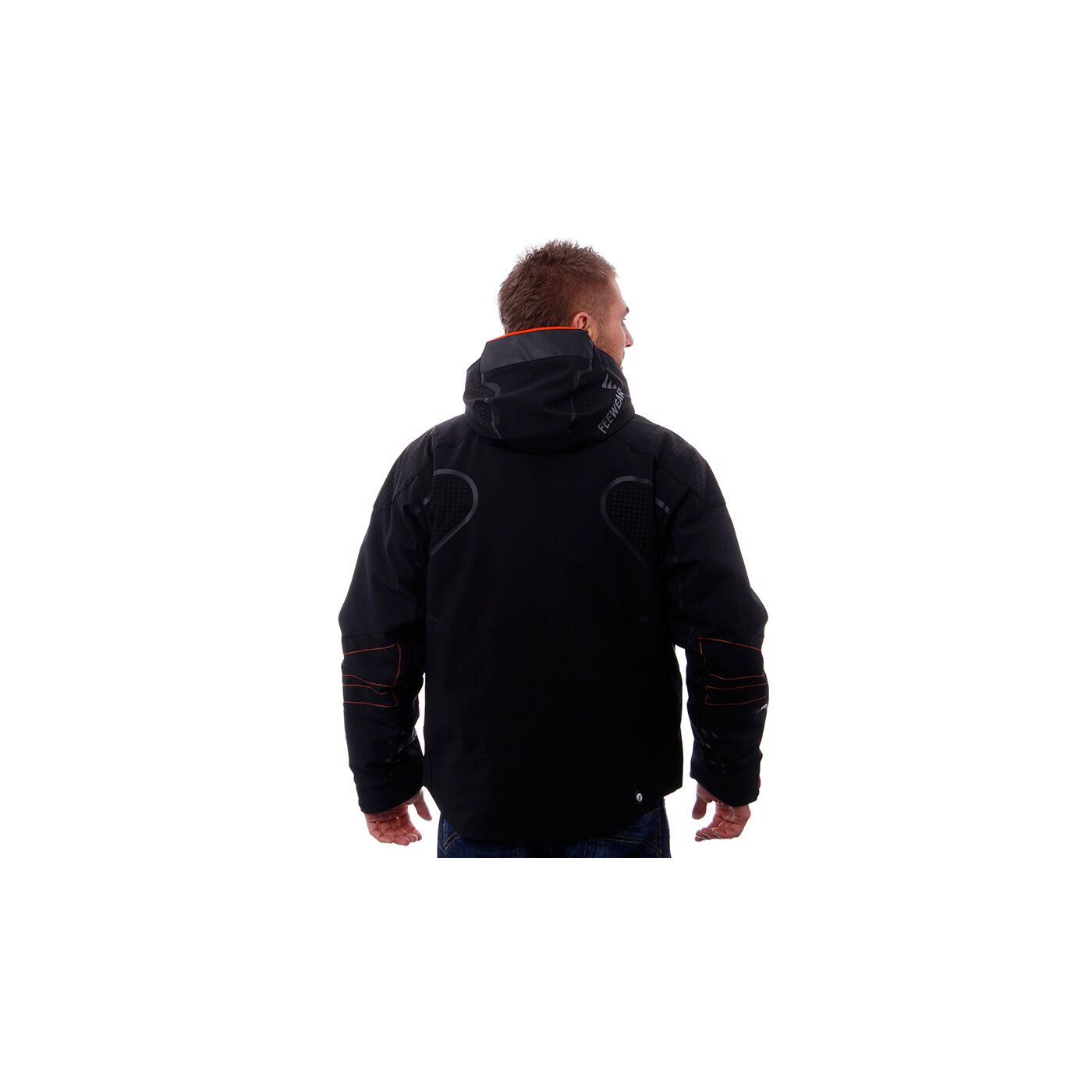 Kurtka zimowa męska FEEWEAR KURTKA HARBIN fw12kump1058bb kolor czarny