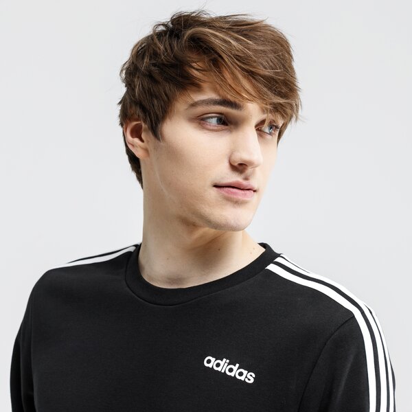 Bluza męska ADIDAS BLUZA E 3S CREW FT dq3083 kolor czarny