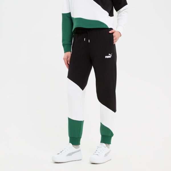 Spodnie dresowe damskie PUMA SPODNIE PUMA POWER CAT TR 673978 01 kolor czarny