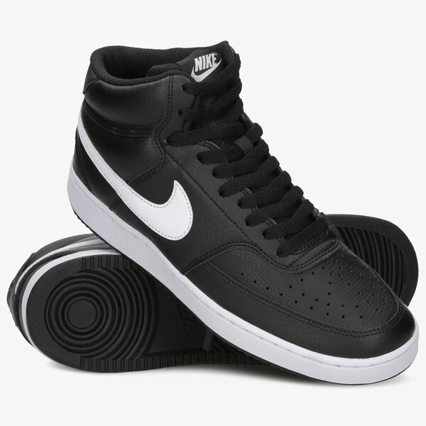 Buty sportowe męskie NIKE COURT VISION MID cd5466-001 kolor czarny