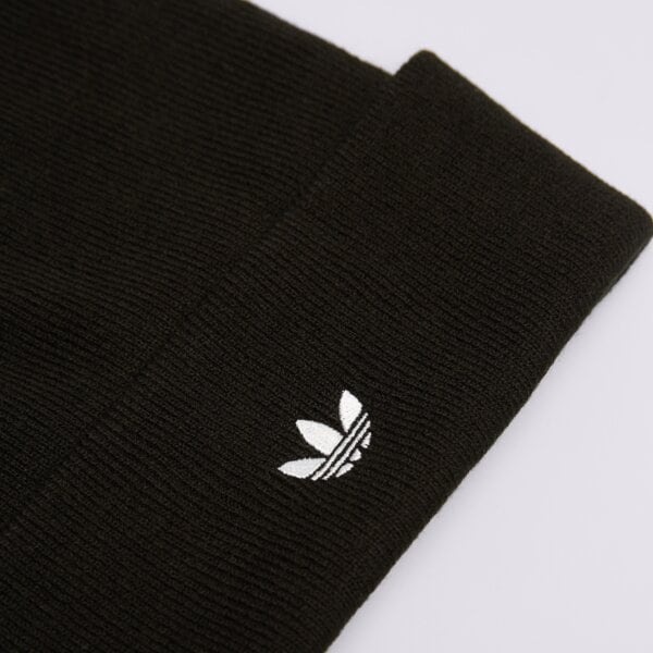 Czapka zimowa damska ADIDAS CZAPKA ADICOLOR CUFF B jw7998 kolor czarny