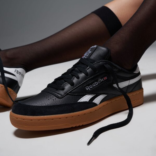 Buty sportowe damskie REEBOK CLUB C REVENGE VINTAGE 100202317 kolor czarny