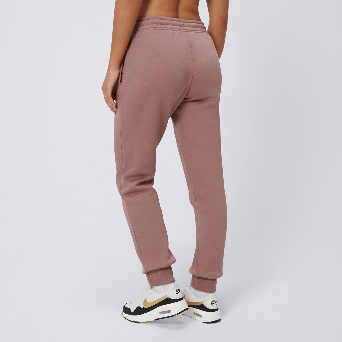 NIKE SPODNIE W NSW PHNX FLC MR PANT STD (FZ7626-208) BRĄZOWY