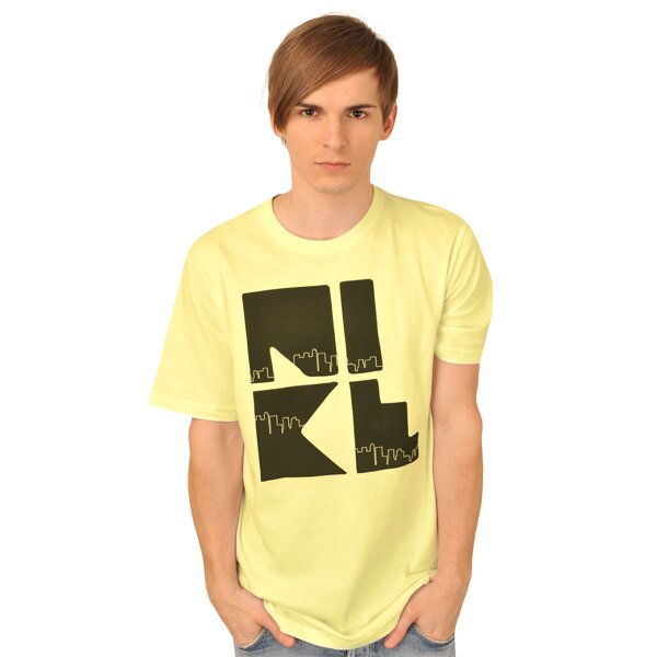 Koszulka męska NIKE T-SHIRT CITY NIKE YELLOW 413683704 