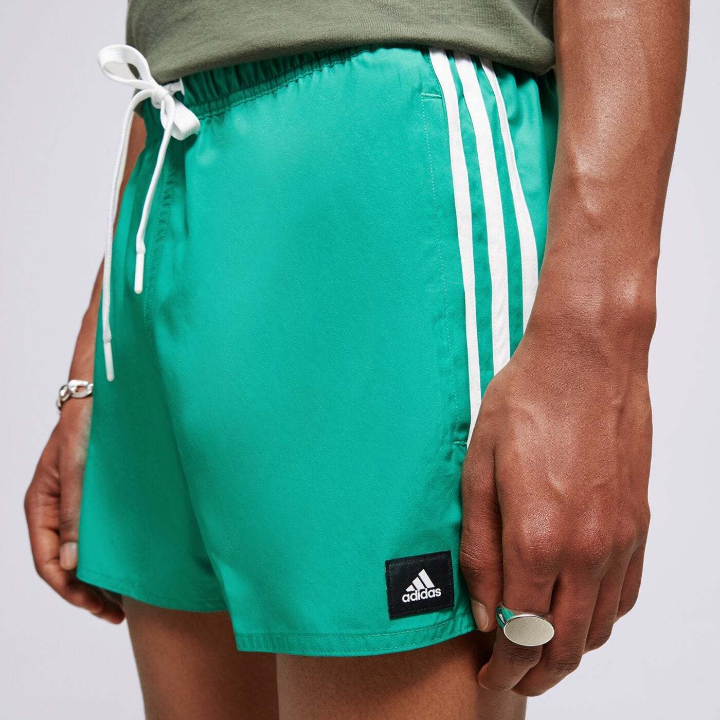 Kąpielówki męskie ADIDAS SZORTY 3S CLX SH VSL ht4374 kolor zielony