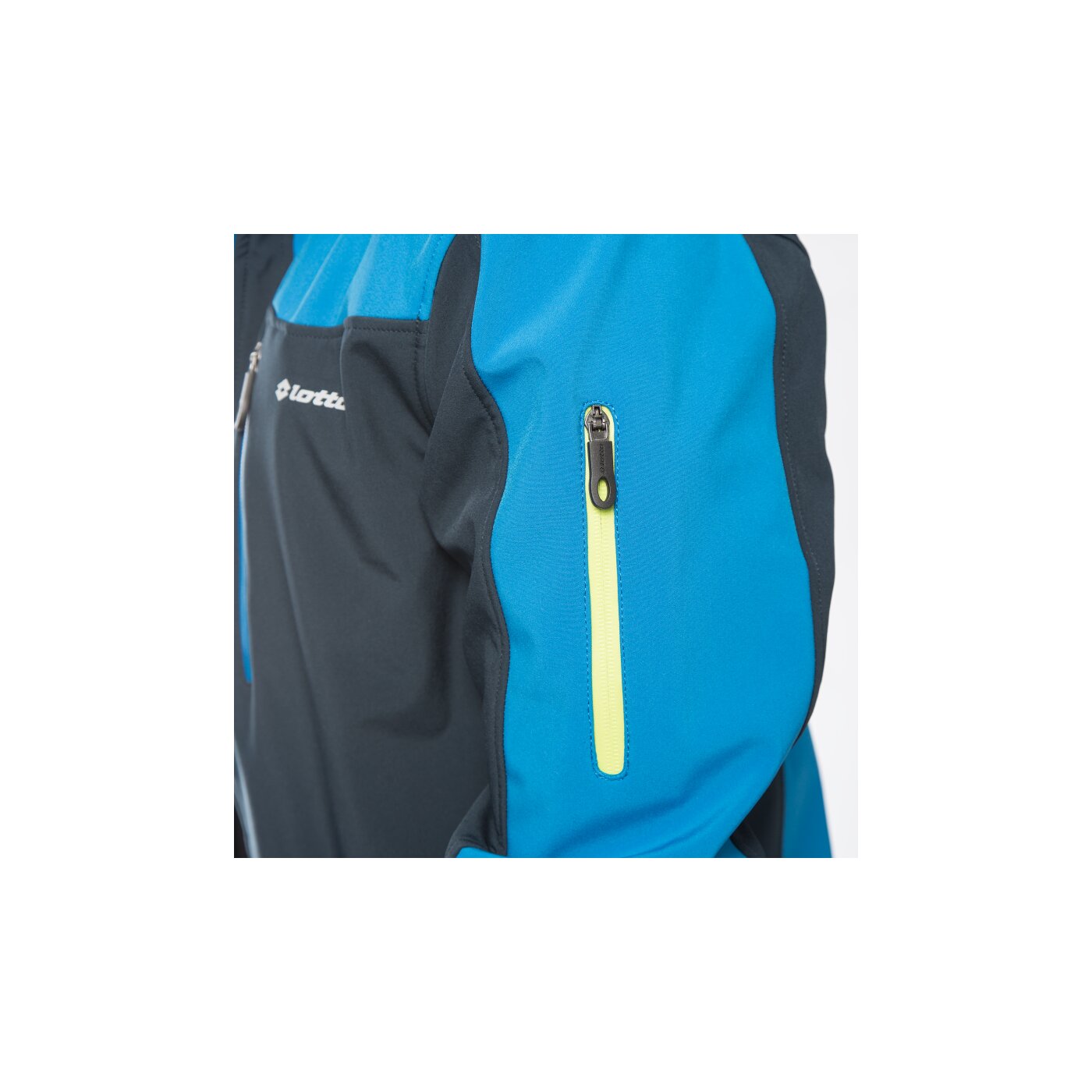 Kurtka przejściowa męska LOTTO SOFTSHELL TOBAGO M lo16ksm04001 kolor granatowy