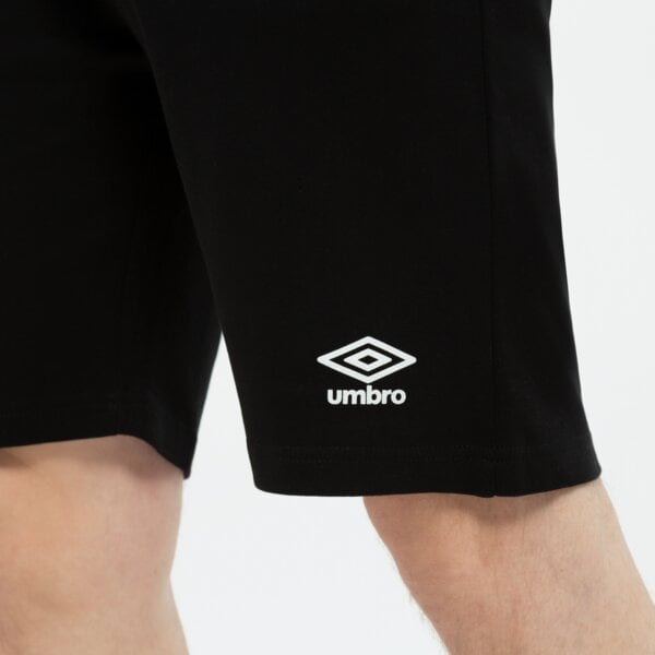 Spodenki męskie UMBRO SZORTY HOLTON ul122szm93001 kolor czarny