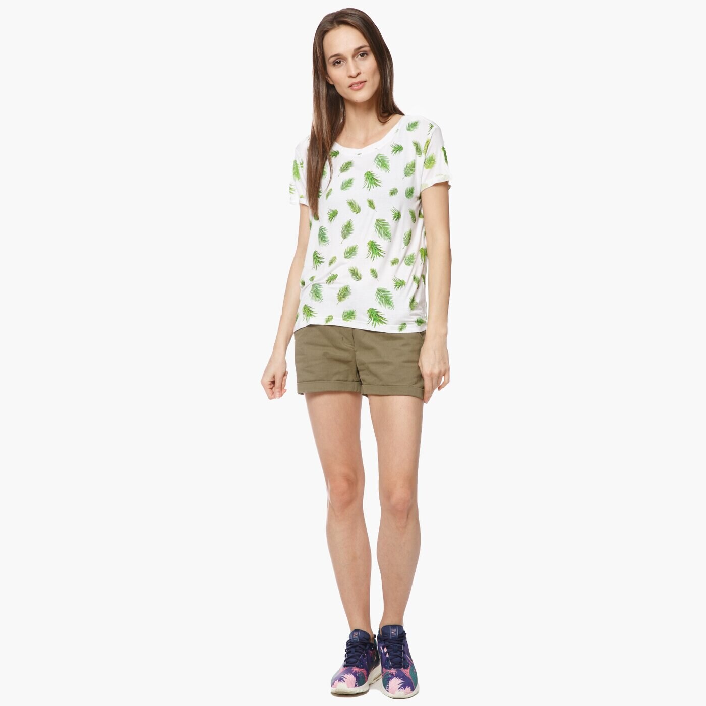 Koszulka damska FEEWEAR T-SHIRT PINO fw17tsd26001 kolor biały