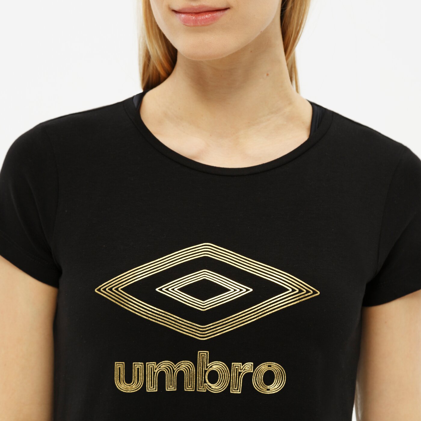 Koszulka damska UMBRO T-SHIRT SHARON ul122tsd36001 kolor czarny