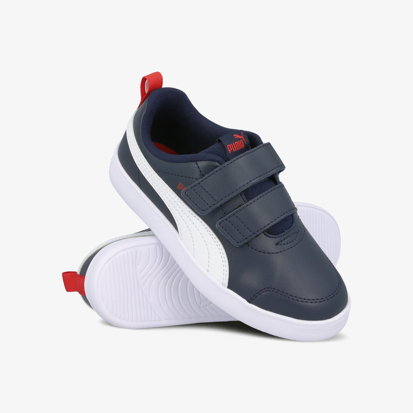 Buty dziecięce PUMA COURTFLEX V2 K 37154301 kolor granatowy