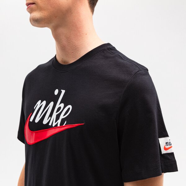 Koszulka męska NIKE T-SHIRT SS M NSW SWOOSH 50 HBR dj1387-010 kolor czarny
