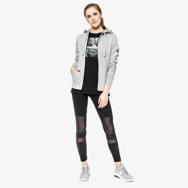 Bluza damska ADIDAS BLUZA ESS SOLID FZ HD s97086 kolor szary