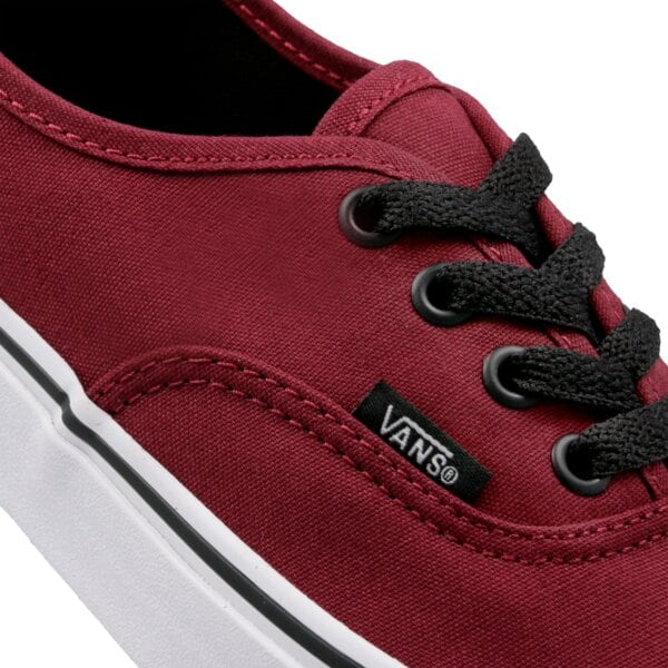 Buty sportowe damskie VANS AUTHENTIC  vn000qer5u81w kolor bordowy