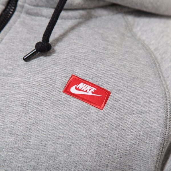 Bluza męska NIKE BLUZA AW77 FLC FZ HOODY -LOGO 26 620988063 kolor szary