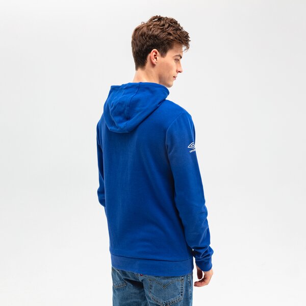 Bluza męska UMBRO BLUZA Z KAPTUREM CLOTHO ul321blm22001 kolor granatowy