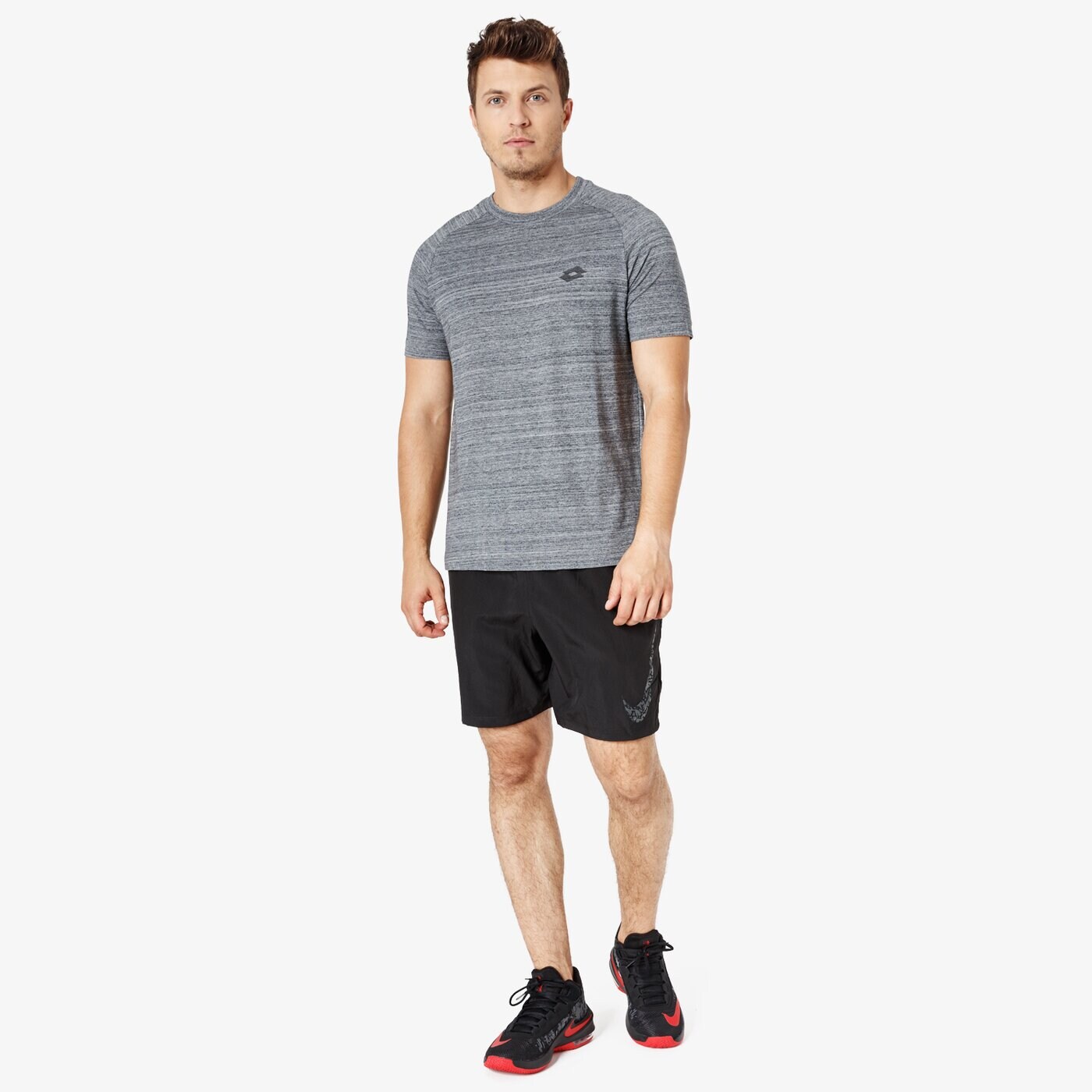 Koszulka męska LOTTO T-SHIRT SS BRYAN VII t5288 kolor szary