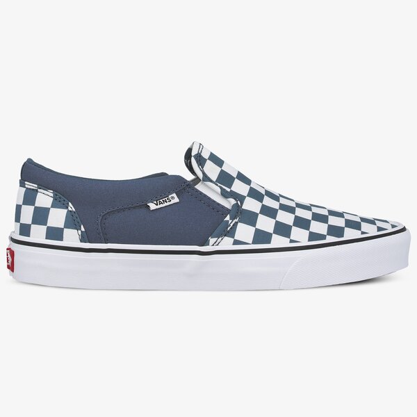 Buty sportowe męskie VANS MN ASHER CHECKERBOARD vn000seqw501 kolor niebieski