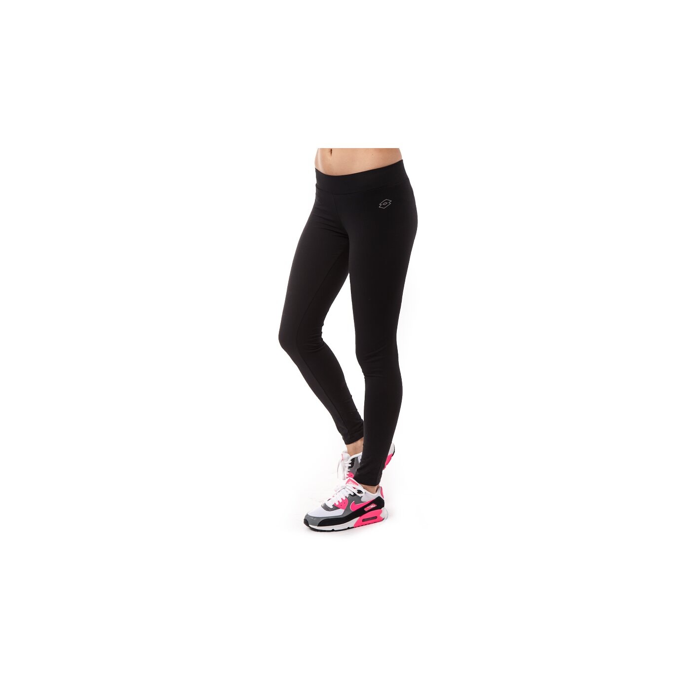 Spodnie dresowe damskie LOTTO SPODNIE FEEL STC W r3931 kolor czarny