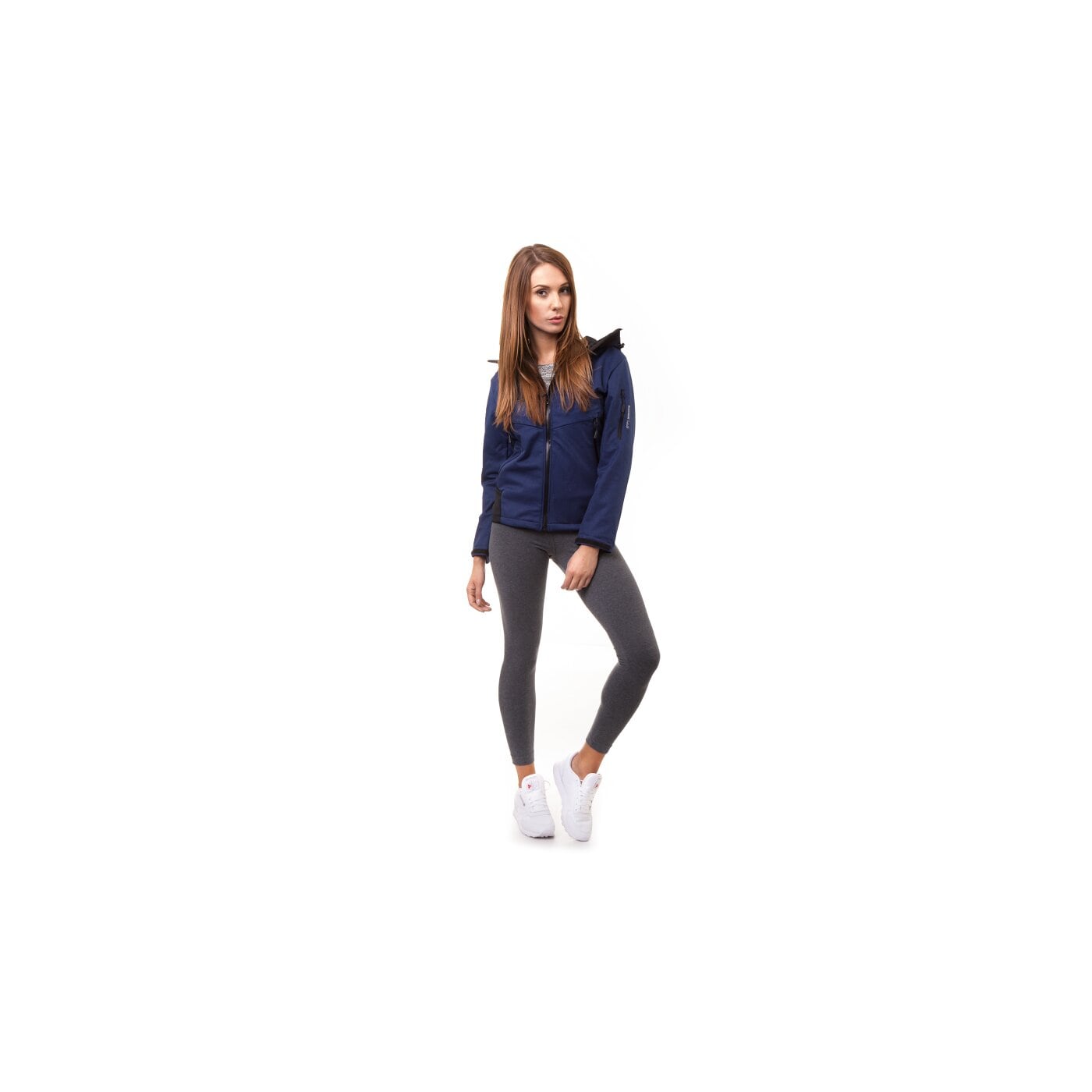 Kurtka przejściowa damska FEEWEAR SOFTSHELL LAREDO fw34ksh03001 kolor niebieski