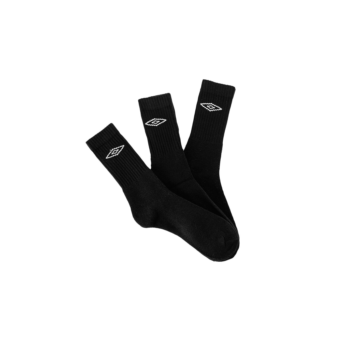 Skarpetki damskie UMBRO SKARPETY 3PPK SPORT BLACK um24163b kolor czarny