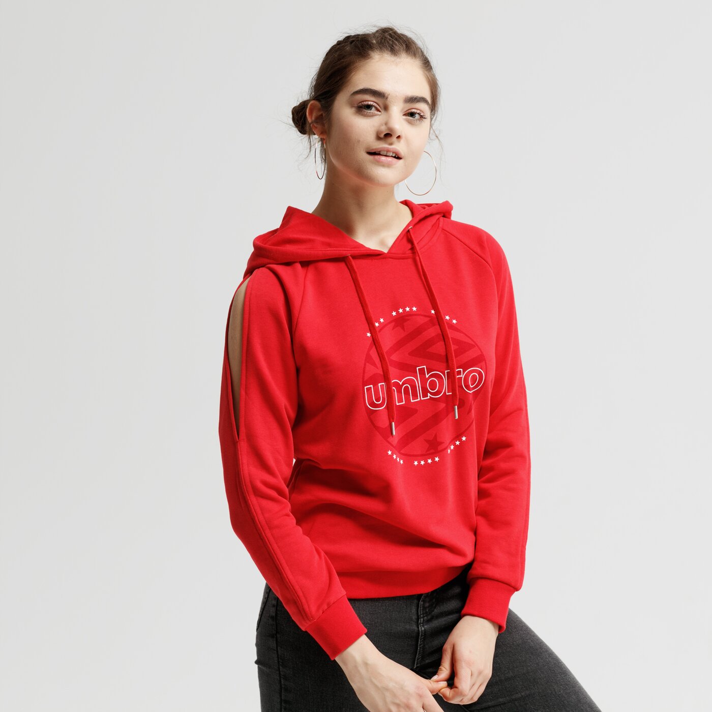 Bluza damska UMBRO BLUZA SNAZZY ul19bld10001 kolor czerwony