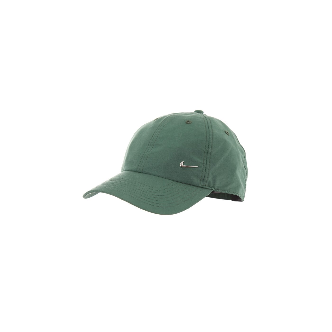 Czapka z daszkiem damska NIKE CZAPKA METAL SWOOSH CAP 340225341 kolor zielony