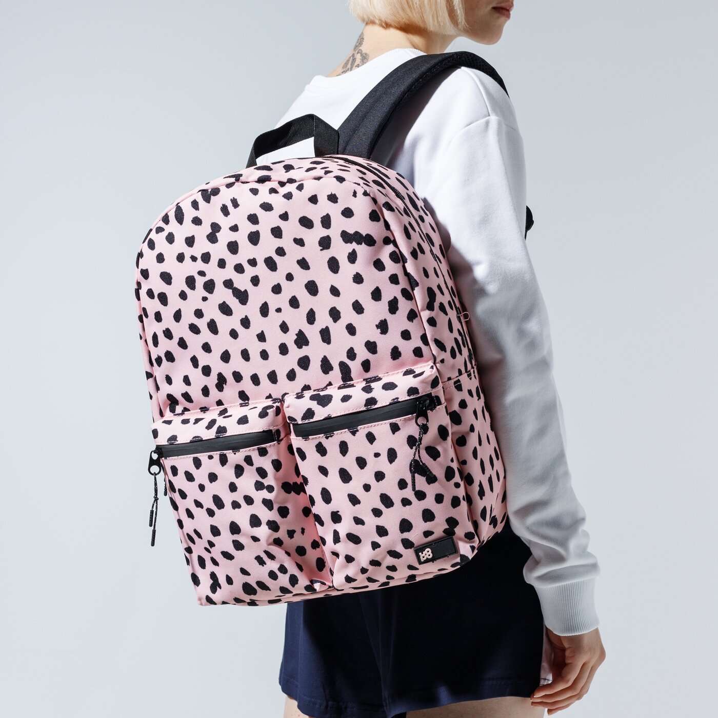 Plecak damski UP8 PLECAK RABILA up120pld75001 kolor różowy