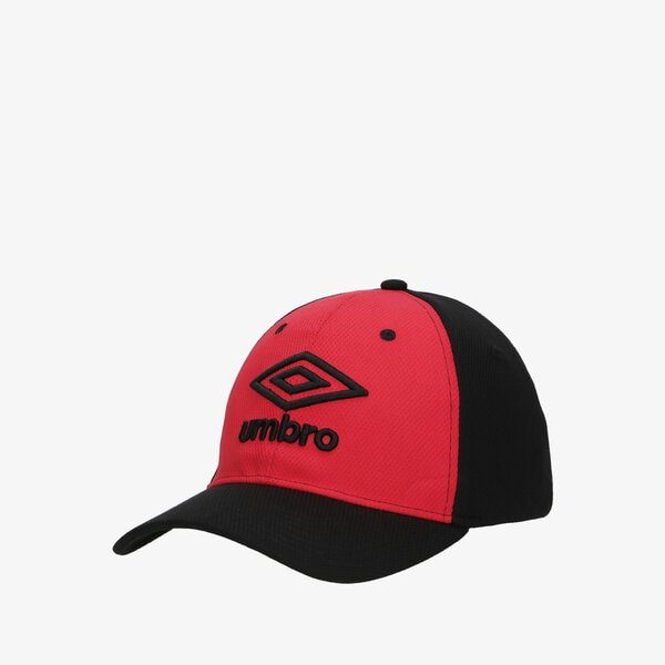 Czapka z daszkiem damska UMBRO CZAPKA CARLTON ul122cap92001 kolor czerwony