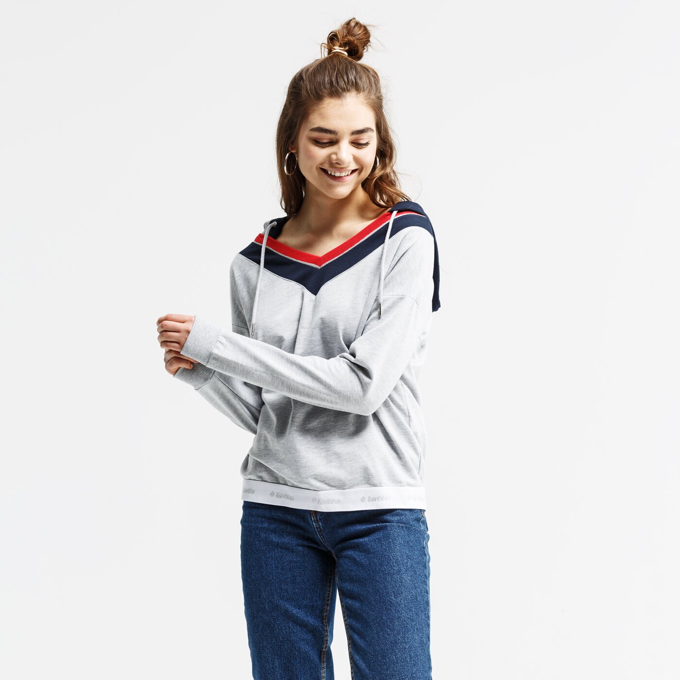 Bluza damska LOTTO BLUZA VIEDMA lo19bld23001 kolor szary