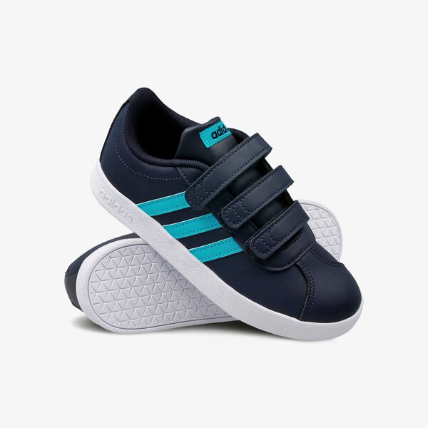 Buty dziecięce ADIDAS VL COURT 2.0 CMF C b75973 kolor granatowy
