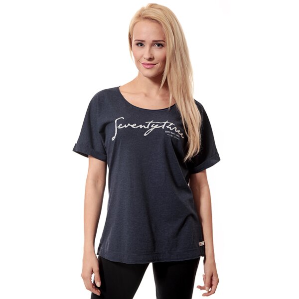 Koszulka damska LOTTO T-SHIRT T-SHIRT SIBYL r3594 kolor granatowy