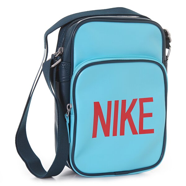 Torba sportowa damska NIKE TORBA HERITAGE AD SMALL ITEMS ba4356326 kolor niebieski