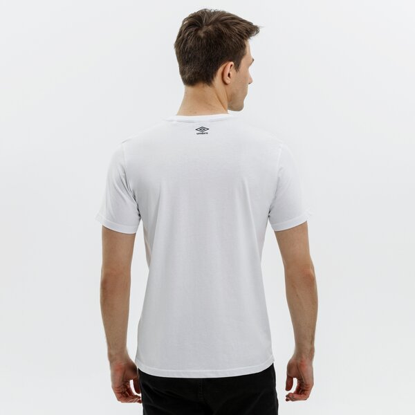 Koszulka męska UMBRO T-SHIRT MARCEL II ul321tsm90001 kolor biały