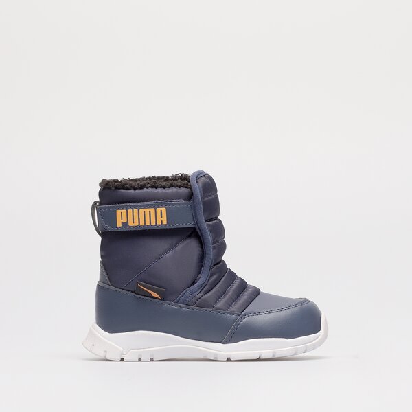 Buty trekkingowe dla dzieci PUMA NIEVE BOOT WTR AC INF 380746 06 kolor granatowy