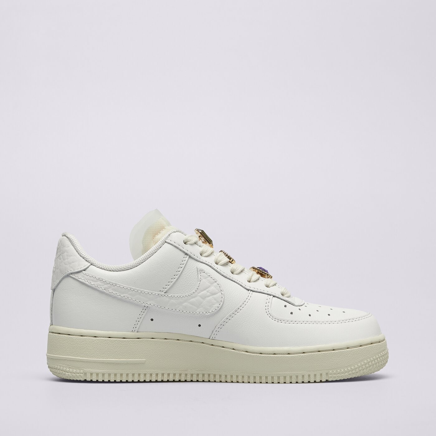 Buty sportowe damskie NIKE AIR FORCE 1 LOW PREMIUM dn5463-100 kolor biały