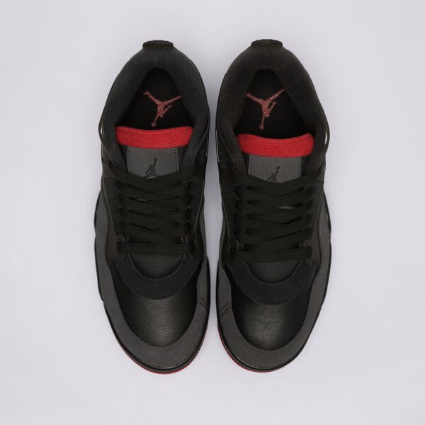 Buty sportowe męskie AIR JORDAN 4 RM fq7939-060 kolor czarny