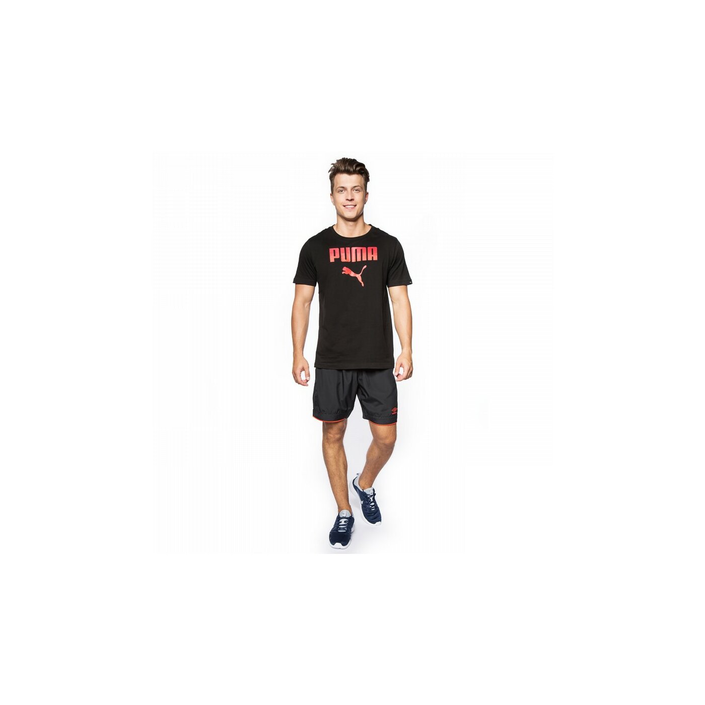 Koszulka męska PUMA T-SHIRT REBEL TEE 83835621 kolor czarny