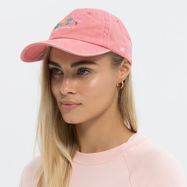 Czapka z daszkiem damska UP8 CZAPKA SWINDON up122cap12002 kolor różowy