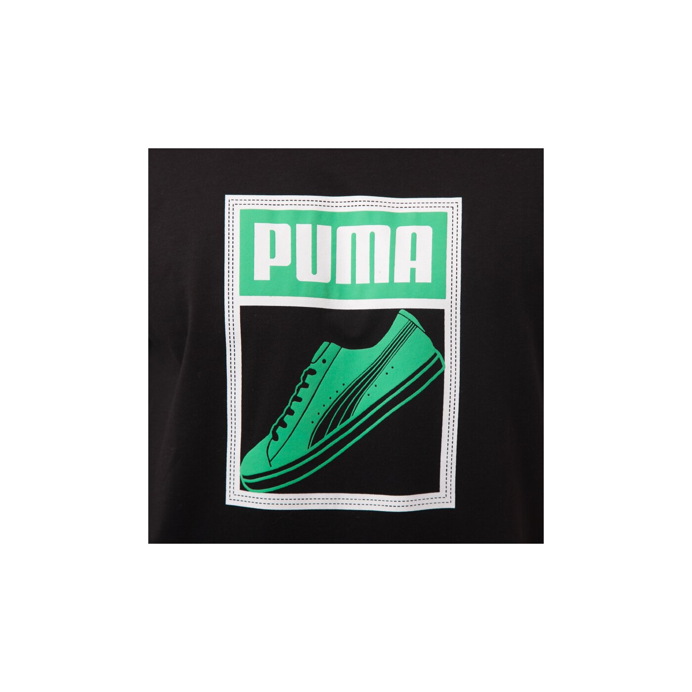 Koszulka męska PUMA T-SHIRT PUMATONGUE 83242401 kolor czarny