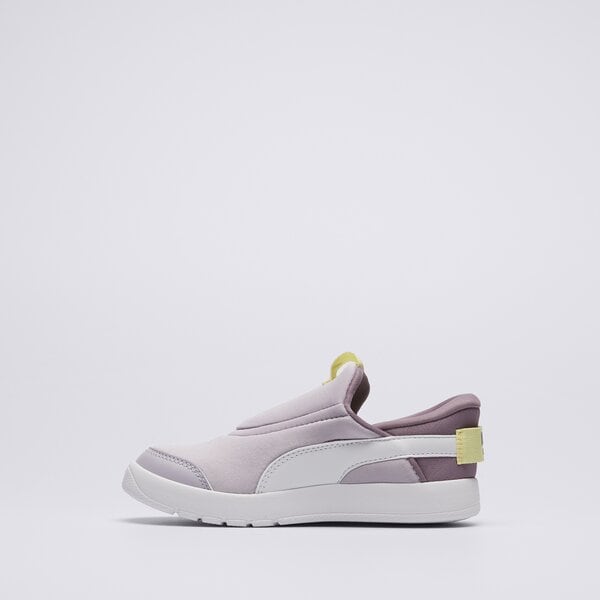 Buty dziecięce PUMA COURTFLEX V3 SLIPTECH PS 39973408 kolor fioletowy