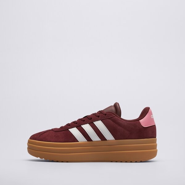 Buty dziecięce ADIDAS VL COURT BOLD J ih4780 kolor bordowy