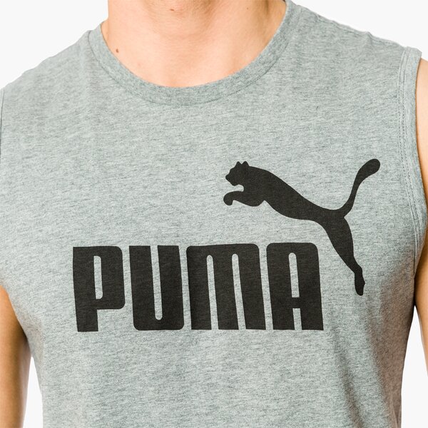 Tank top męski PUMA TANK ESS NO1 SL TEE 83824003 kolor szary