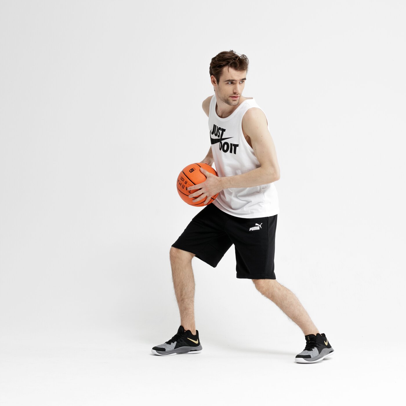 Tank top męski NIKE TANK M NSW JDI TANK bv1053-100 kolor biały